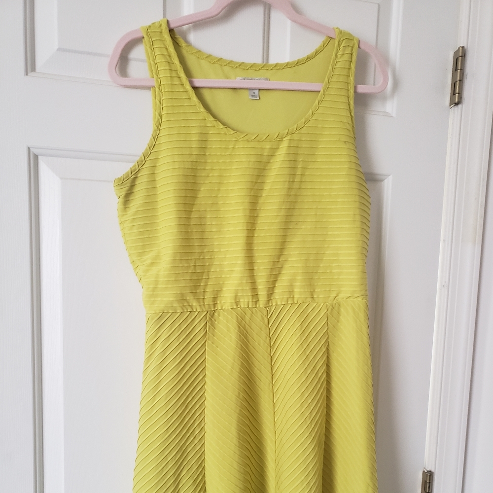 Textured Stripe Dress